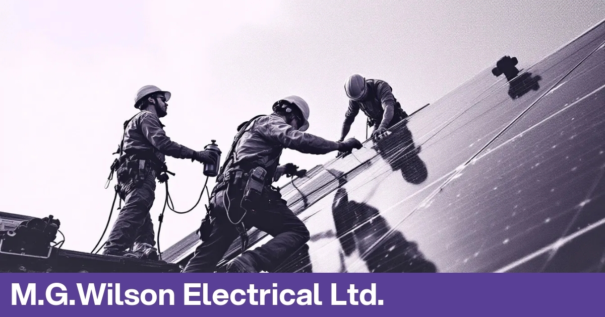 M.G.Wilson Electrical Ltd. Finance Options with Low Rates Spread