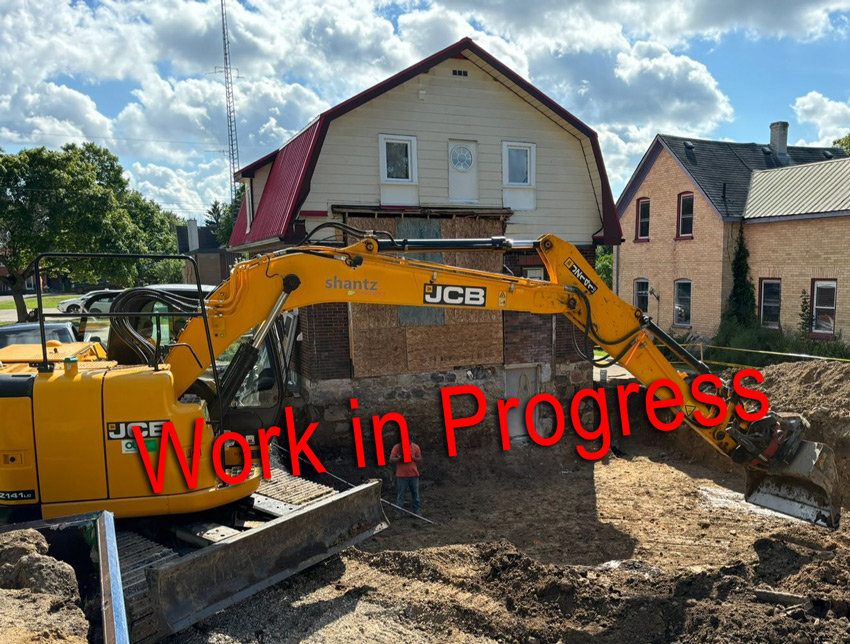 Photo of the house - work in progress