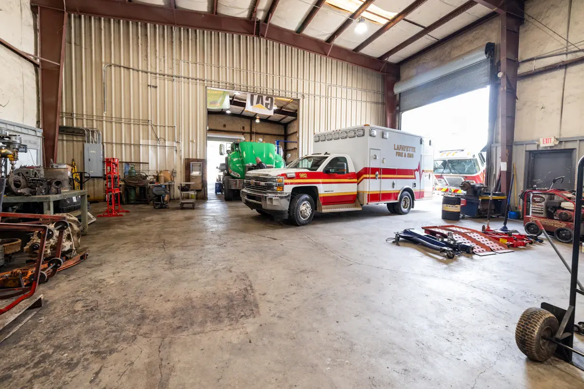 Repair shop in Childersburg, A
