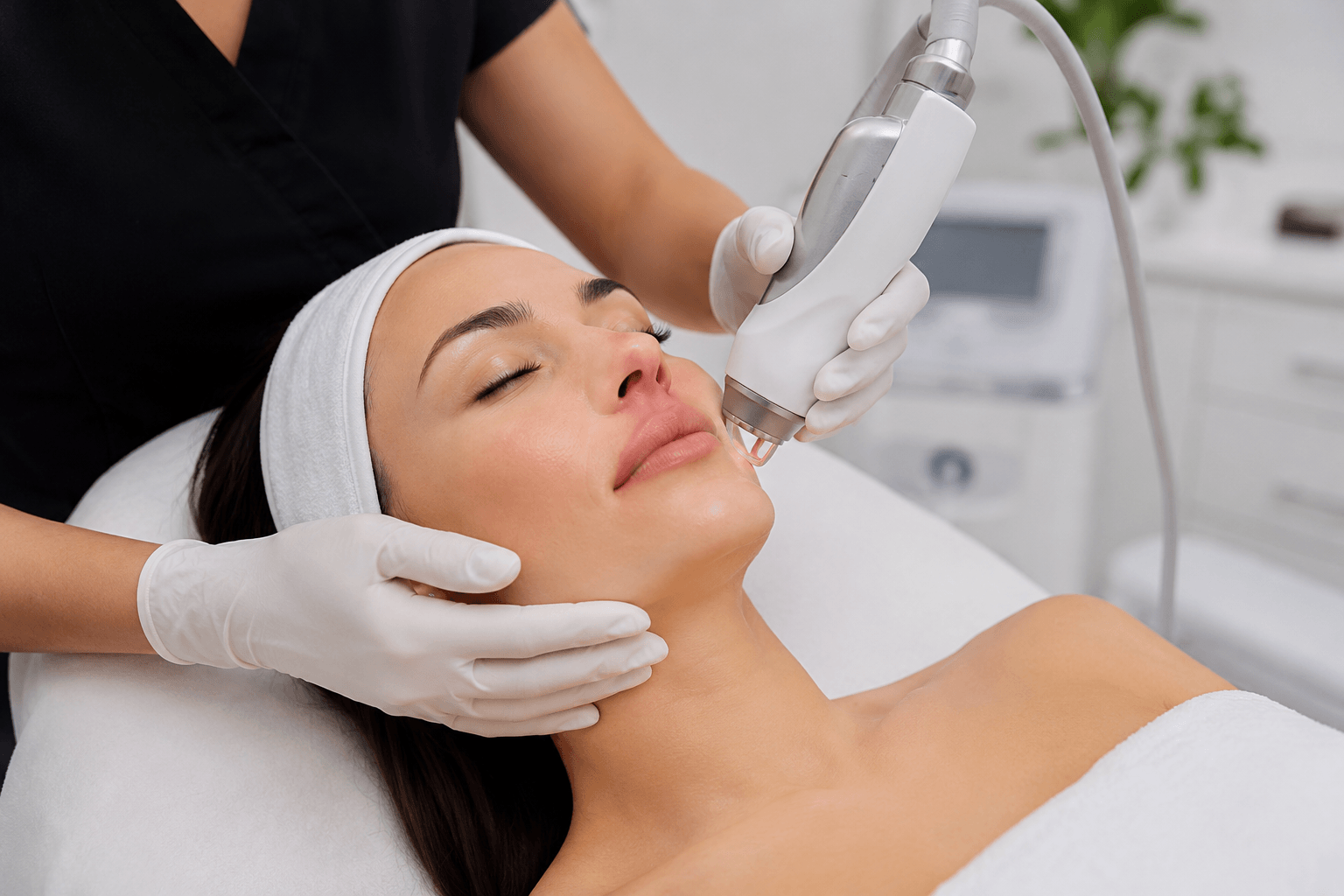 Laser Peel treatment for improving fine lines and skin texture in Rockwall, Texas at ABA Aesthetics Medspa