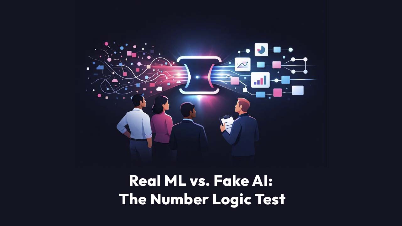 Real ML vs. Fake AI: The Number Logic Test