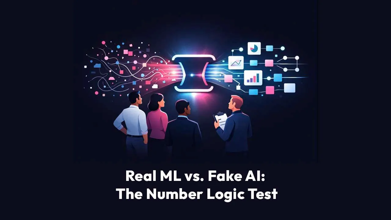 Real ML vs. Fake AI: The Number Logic Test