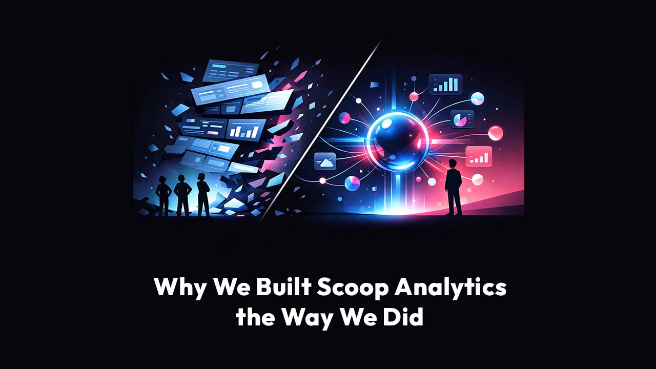 Why We Built Scoop Analytics the Way We Did