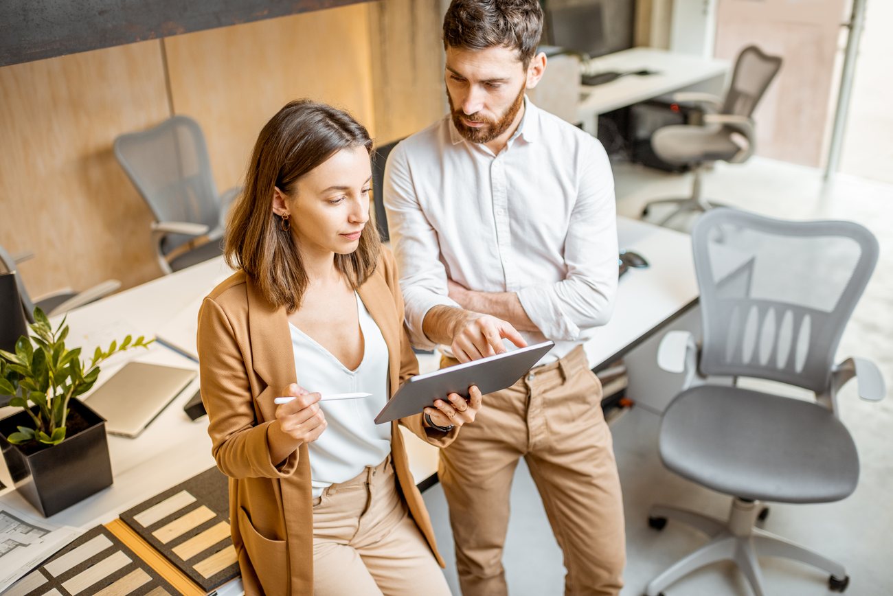 Collaboration et conseil personnalisé avec un client
