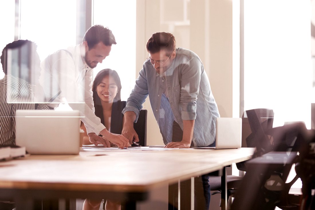 Équipe Challenge Accepté au travail