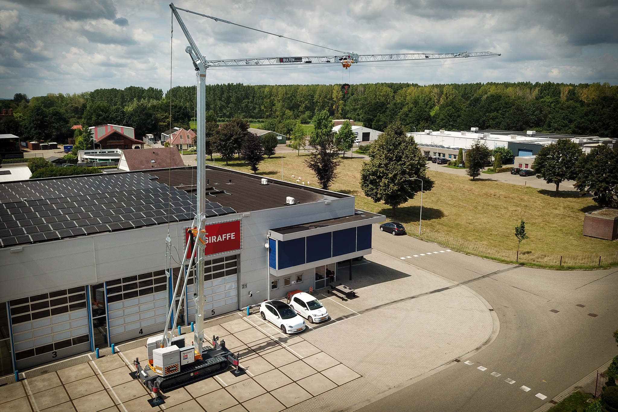 Giraffe 600.30-GC2 volledig uitgeklapt