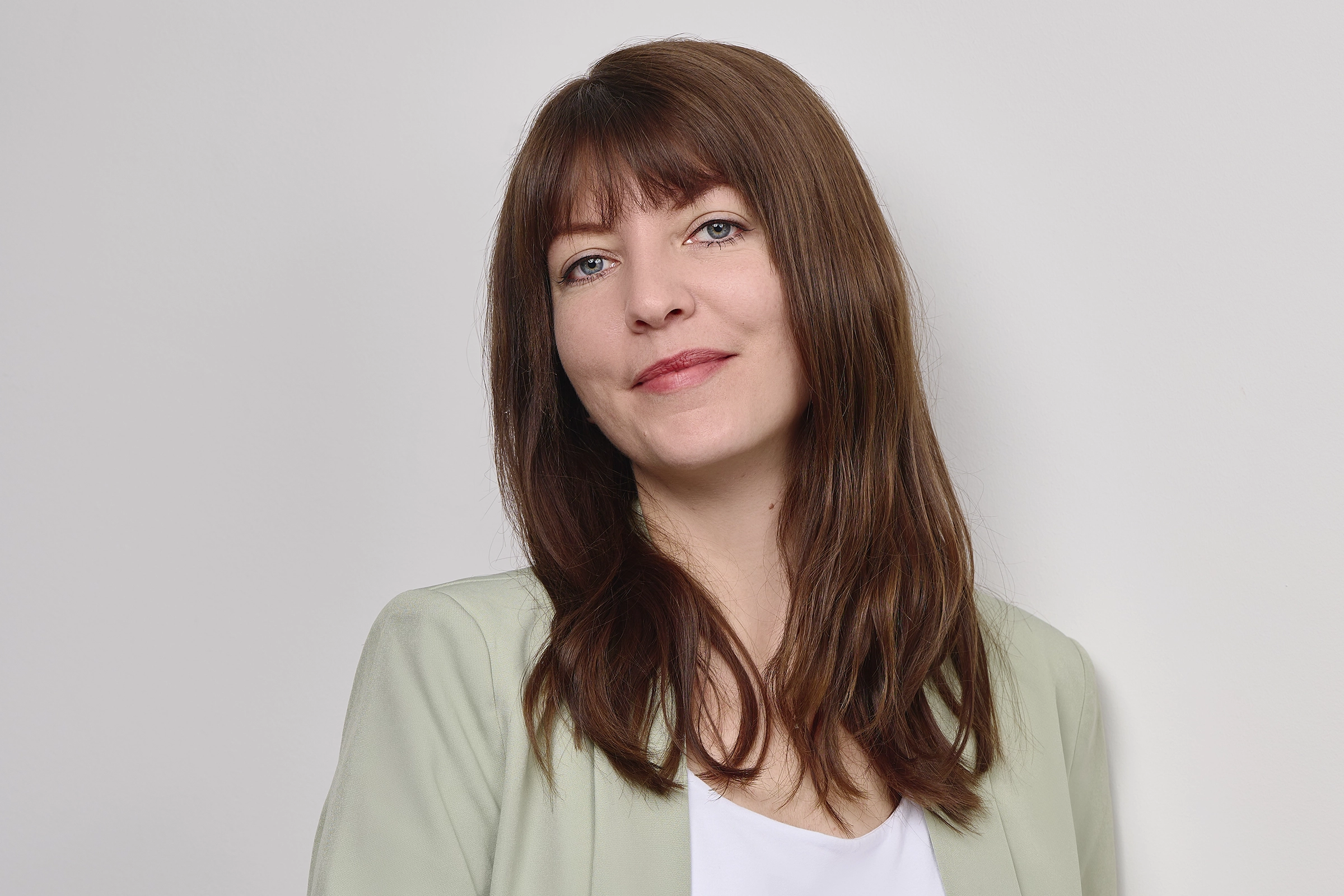 Professionelles Bewerbungsfoto, Portrait mit natürlichem Licht