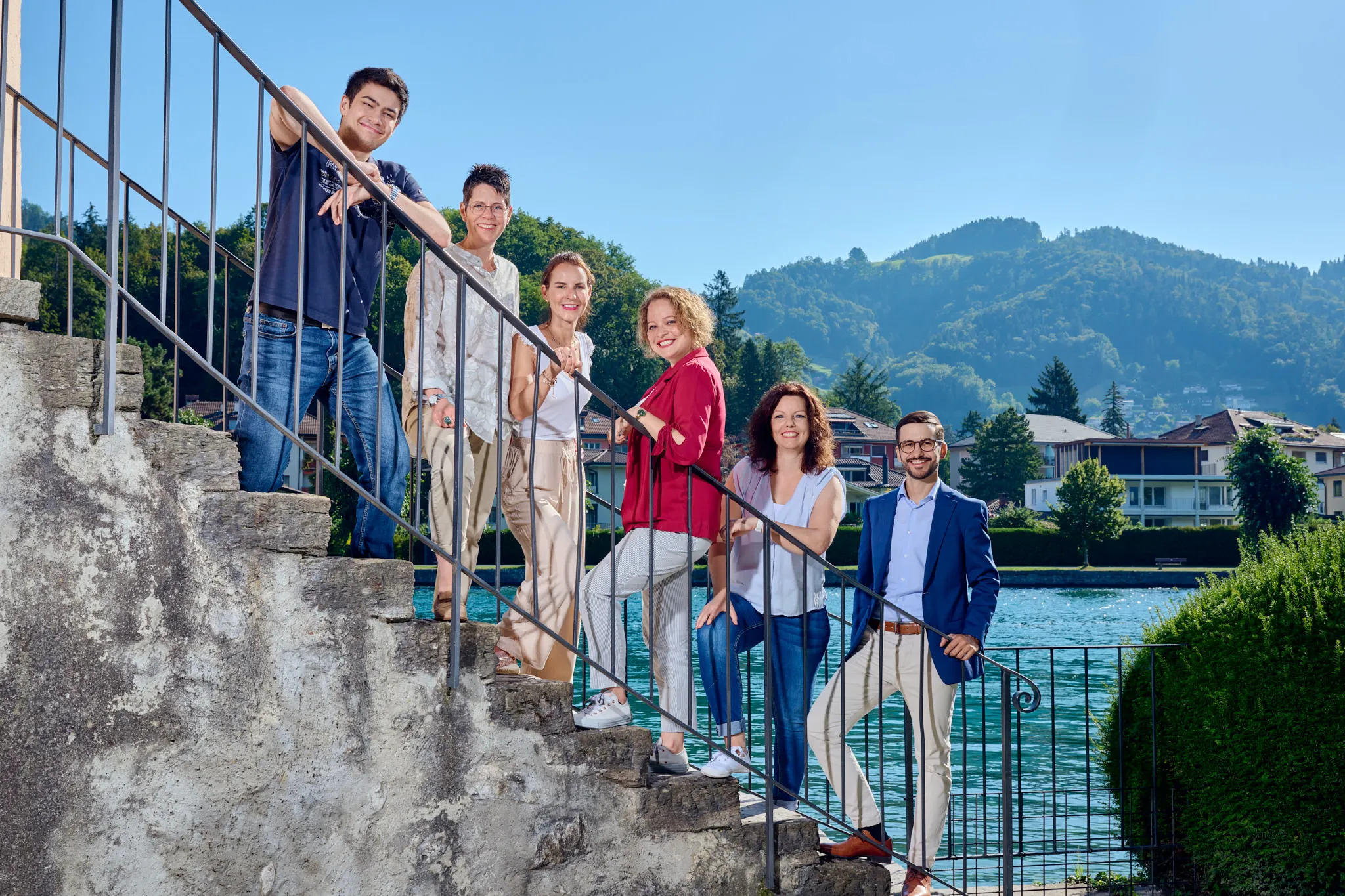 Notar:in Thun AG Teamfoto, Teamfotografie