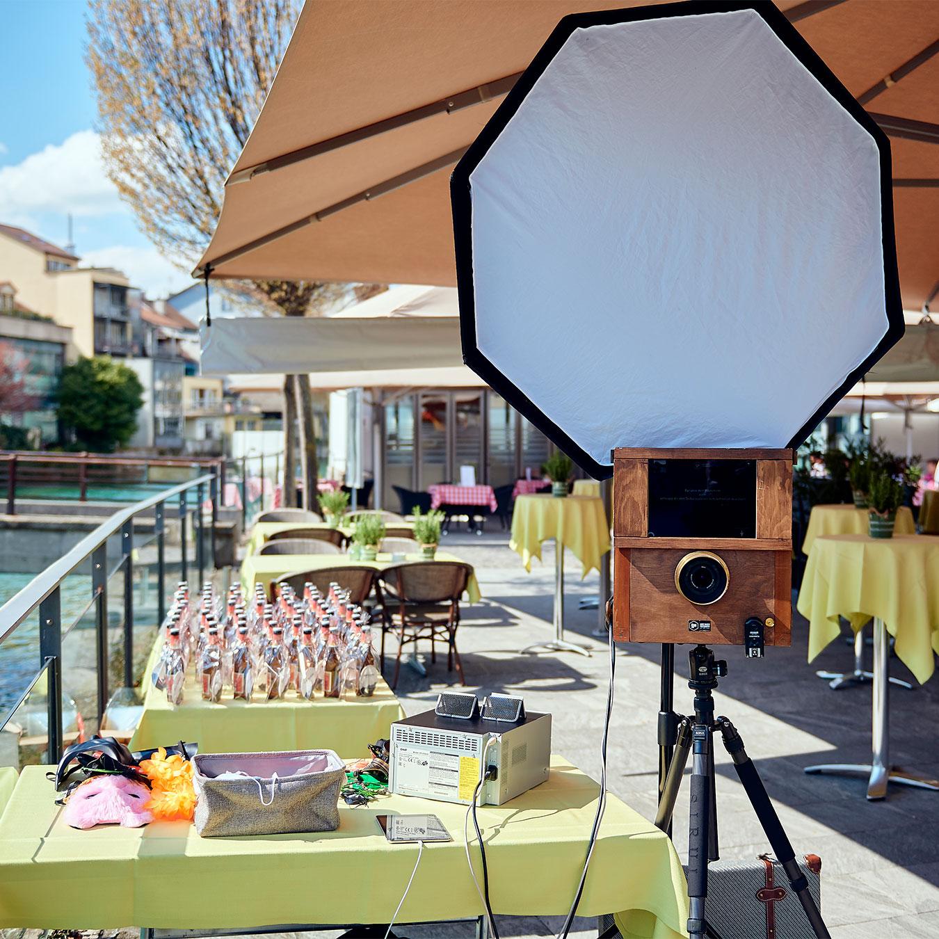Cascura Fotobox am Event von netzpuls im StageOne, Eventfotografie