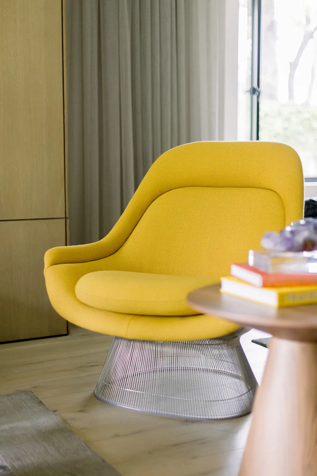 Yellow armchair