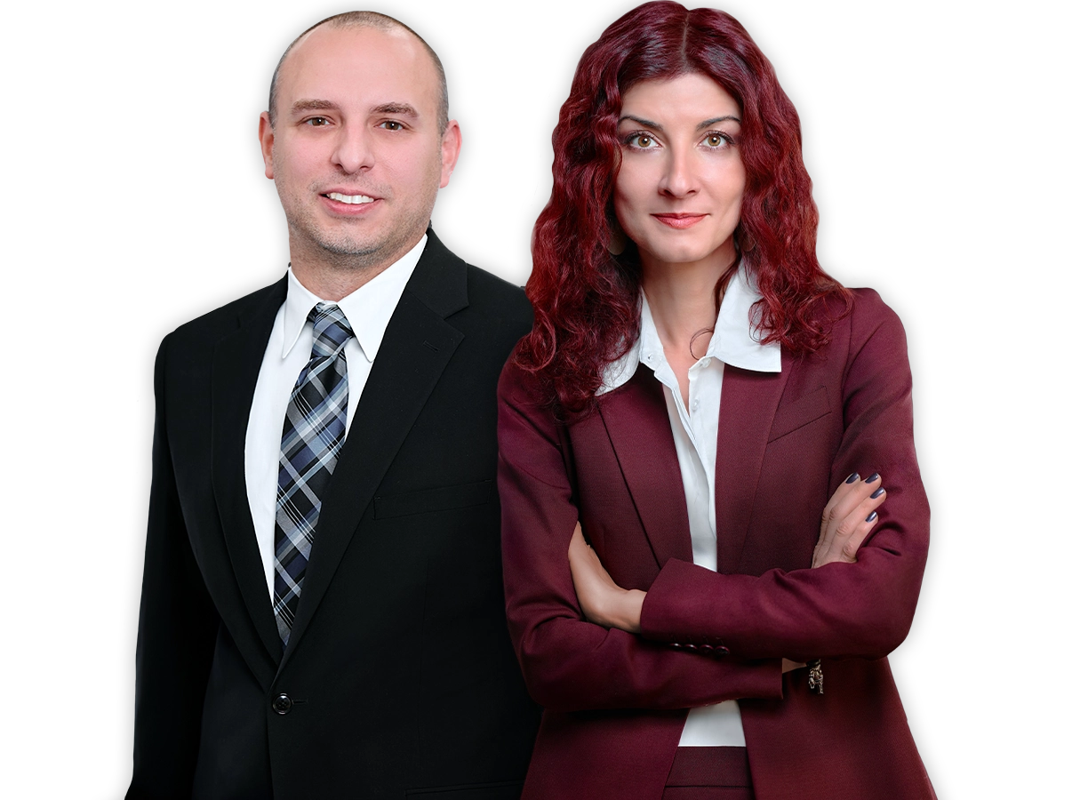 James Tierney, Jill Schaefer, and Maria Garber, Associate Attorneys of Petroff Amshen at New York law firm. 