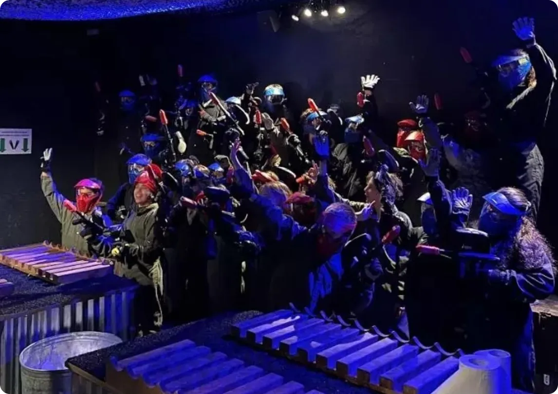Paintball groupe enfants association