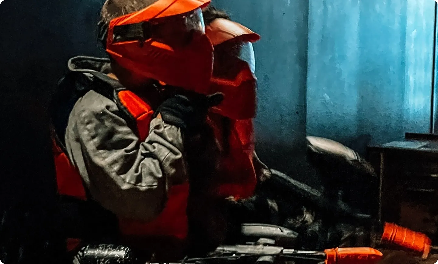 Activité paintball enfant