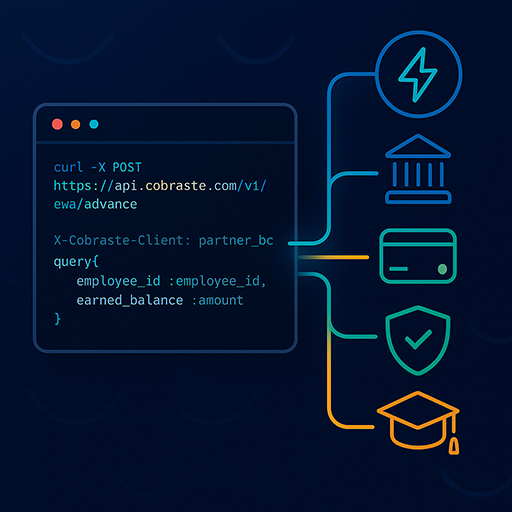 Cobraste Launches Cobraste Embedded: End-to-End API Platform to rapidly embed Earned Wage Access (EWA)