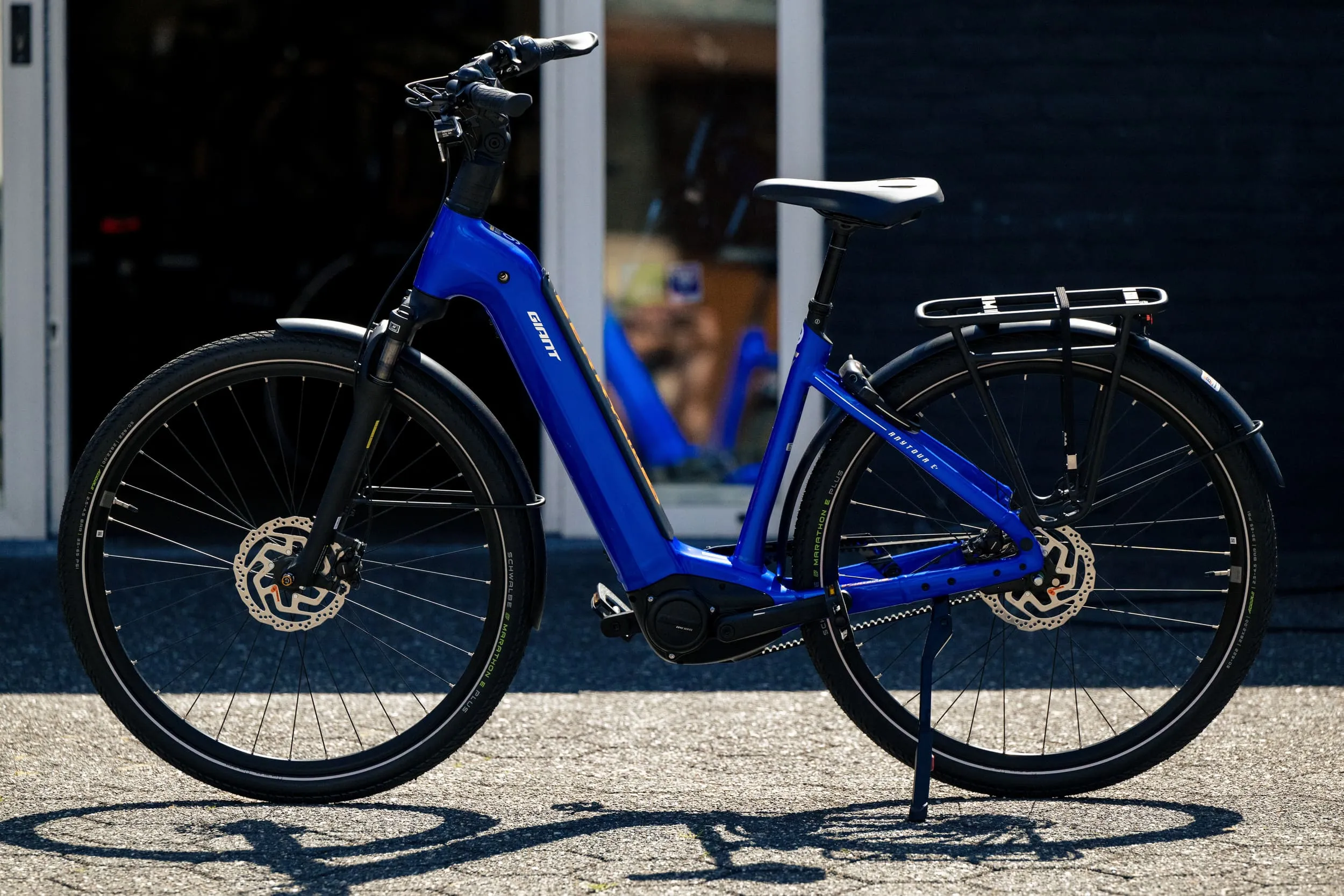 E-bike bij fietsenwinkel Berry Bikes in Valkenswaard
