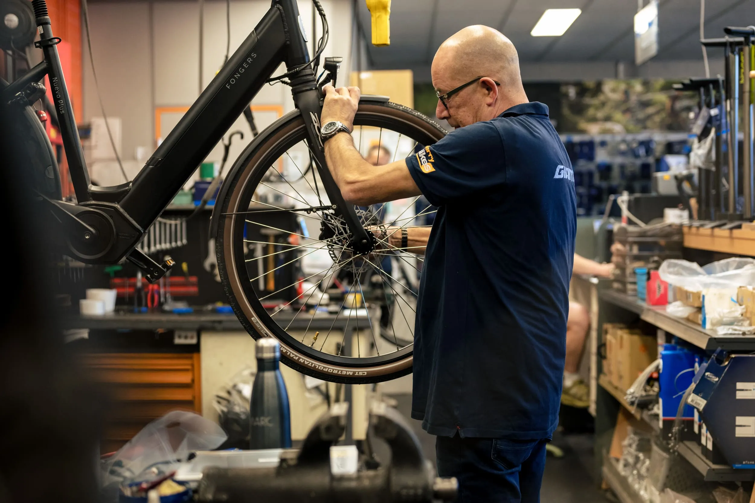 Reparatie bij fietsenwinkel Berry Bikes in Valkenswaard