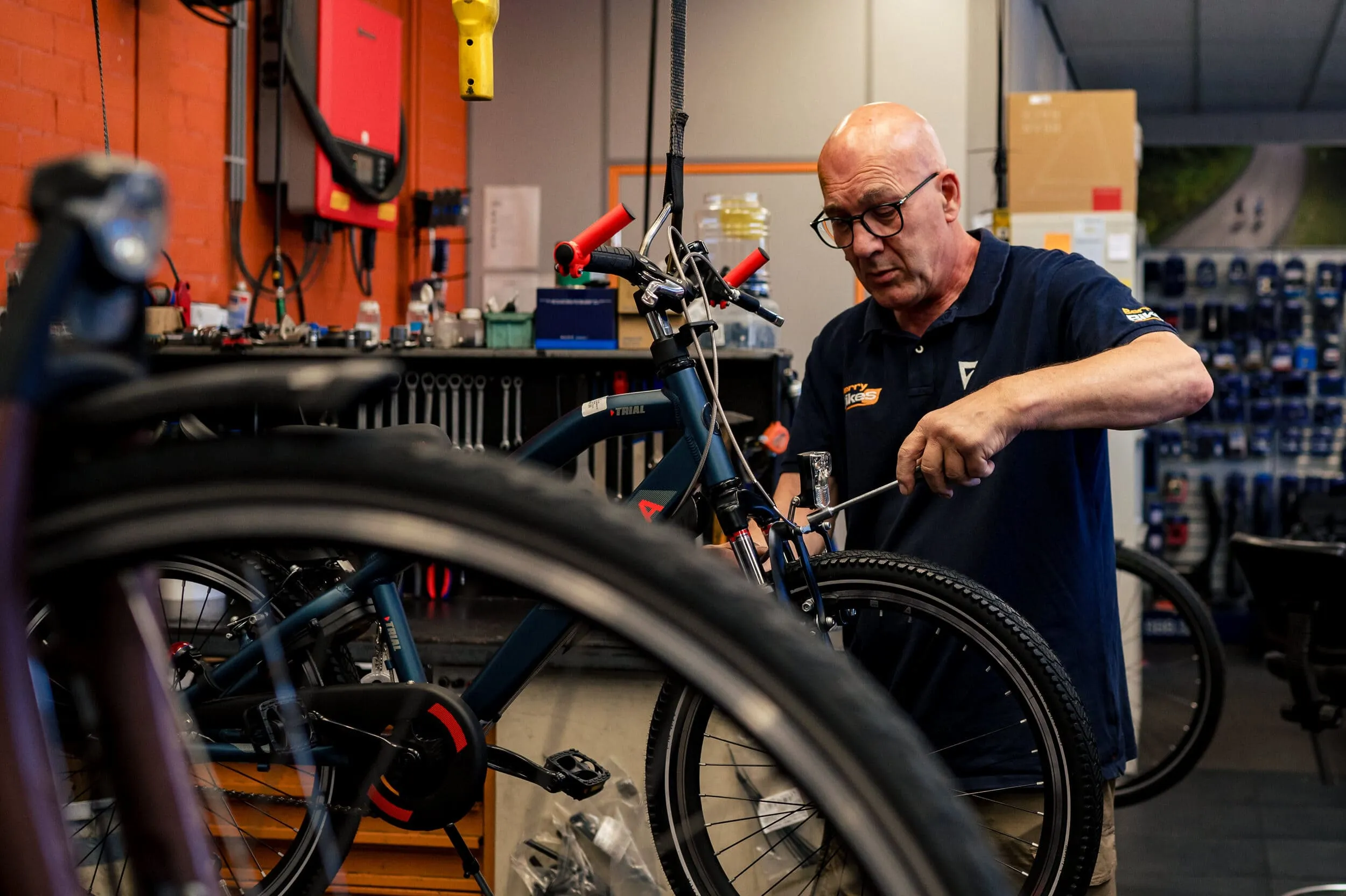 Overzicht van de fietsenwinkel Berry Bikes in Valkenswaard