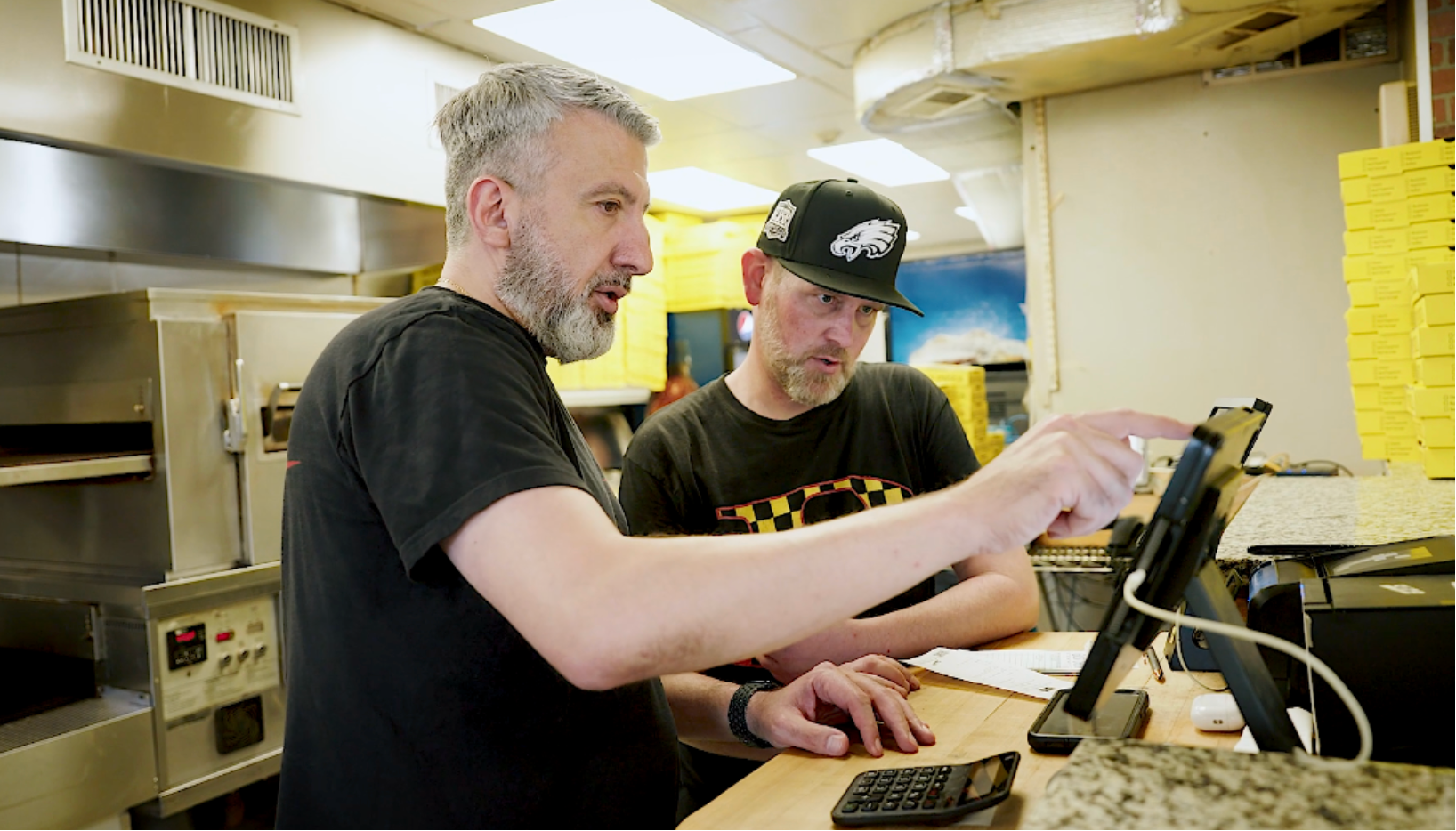 Pete's pizza phone ordering system