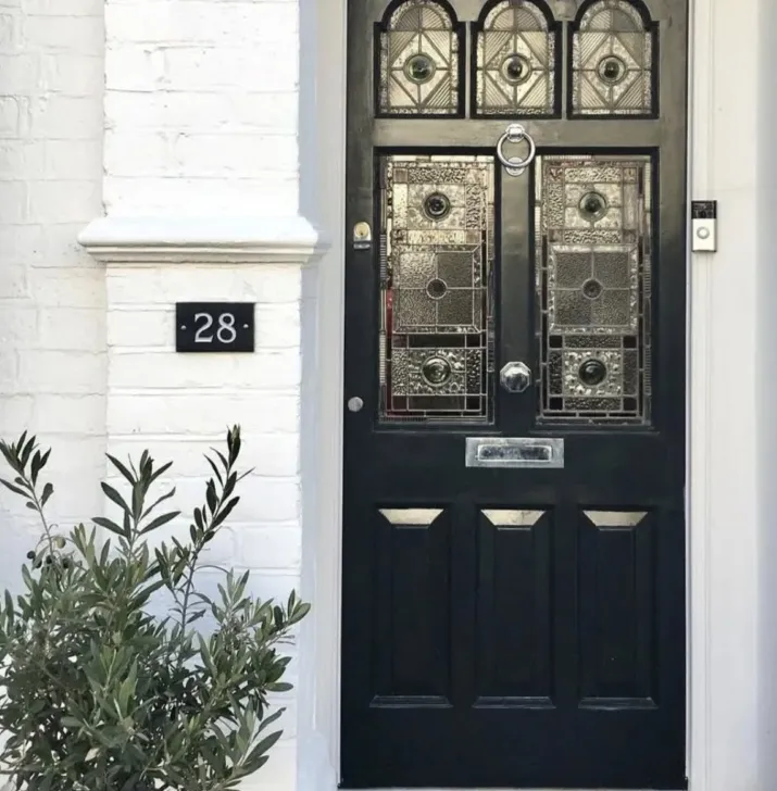 Edwardian front door London