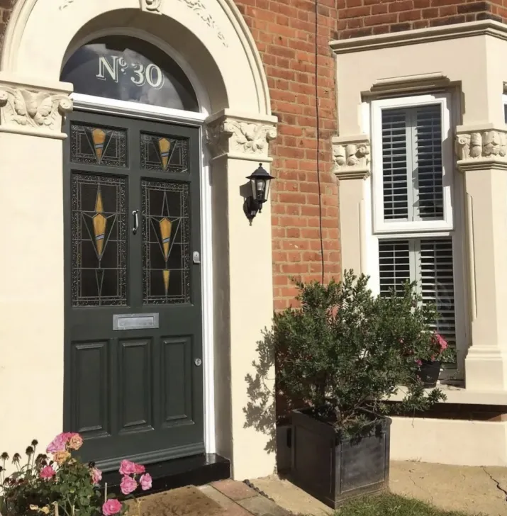 Edwardian front door London
