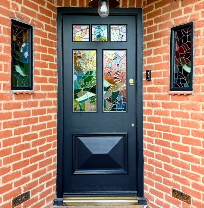 Edwardian front door London