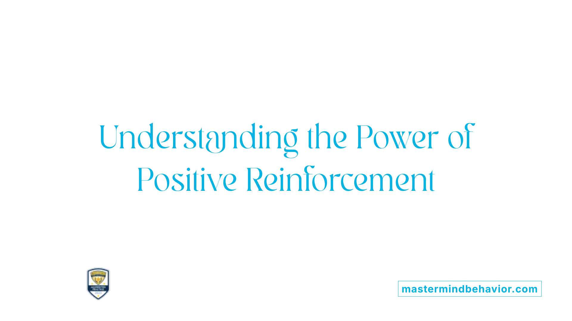 Understanding the Power of Positive Reinforcement
