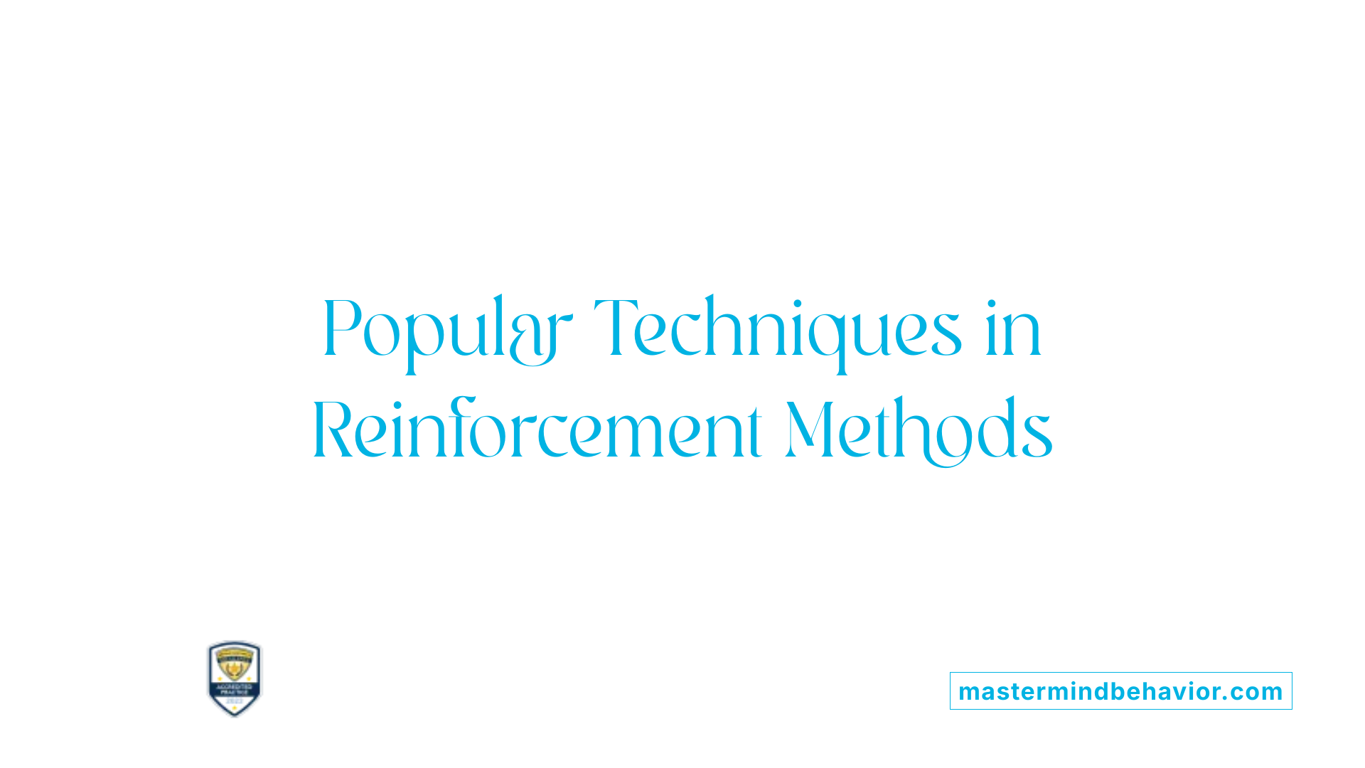 Popular Techniques in Reinforcement Methods