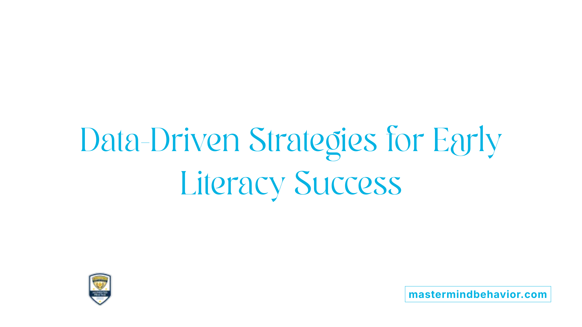 Data-Driven Strategies for Early Literacy Success