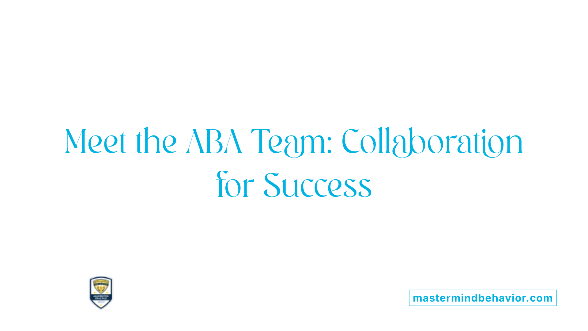 Meet the ABA Team: Collaboration for Success