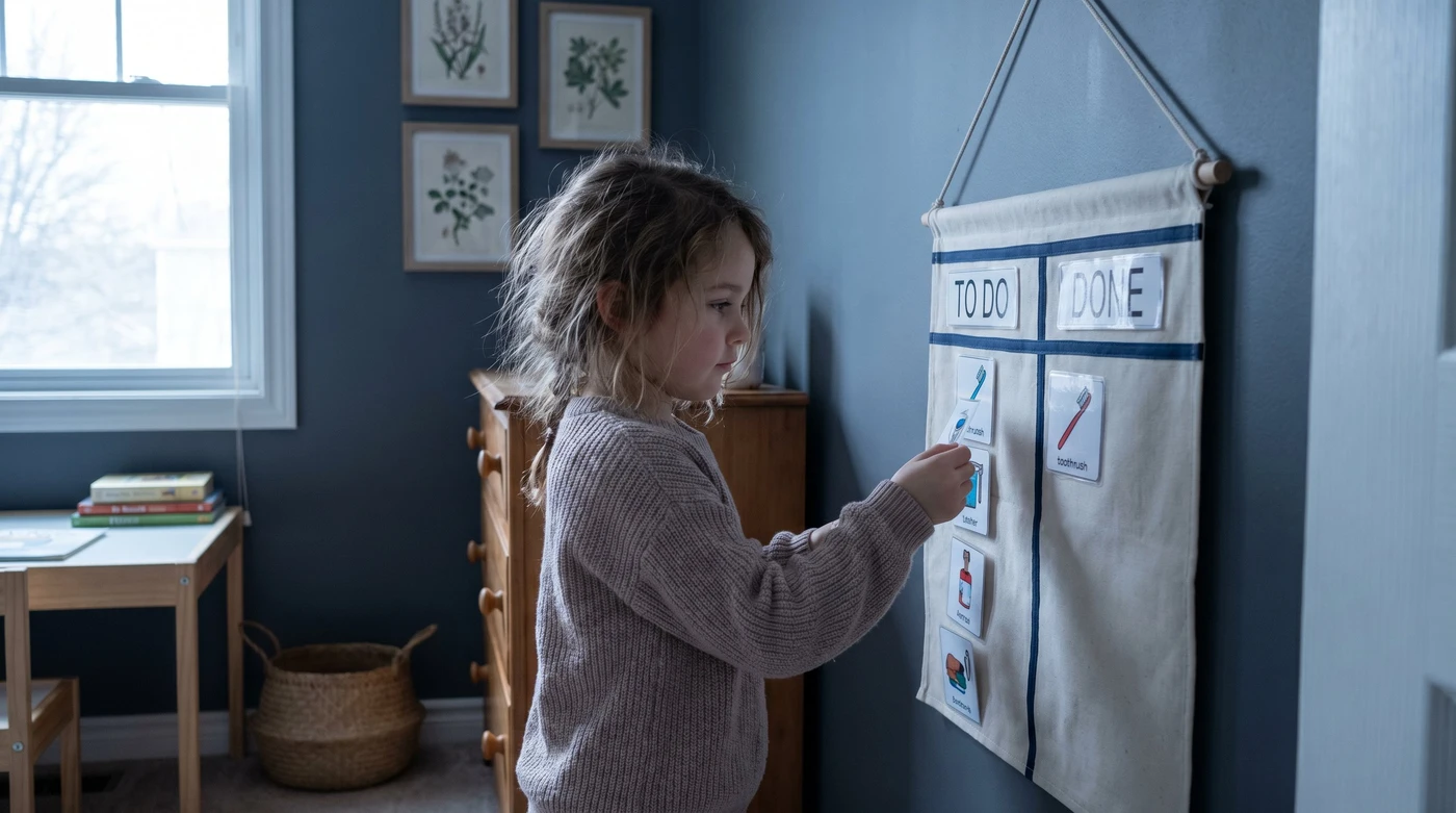 The impact of visual schedules on daily routines