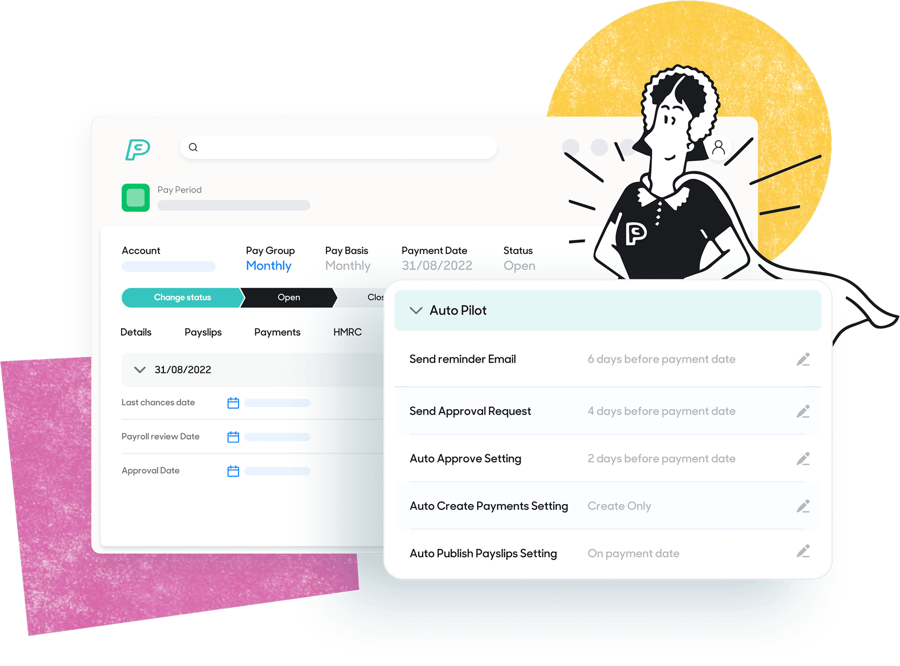 Automated payroll