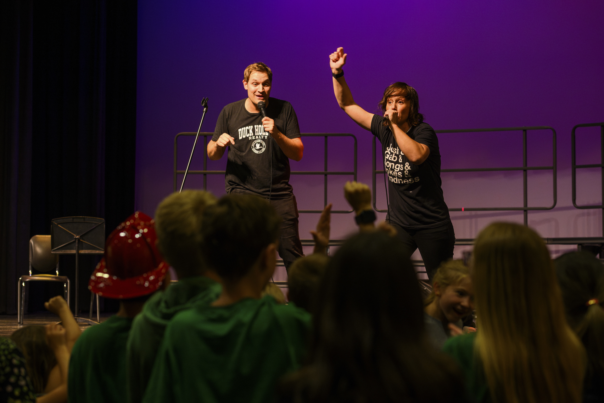 Music duo Josh & Gab perform at Shaler Area 143 Day.