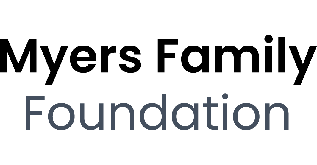 Text that reads: Myers Family Foundation