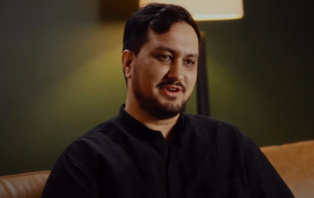 Sourab Raj Bhatta smiles into the camera