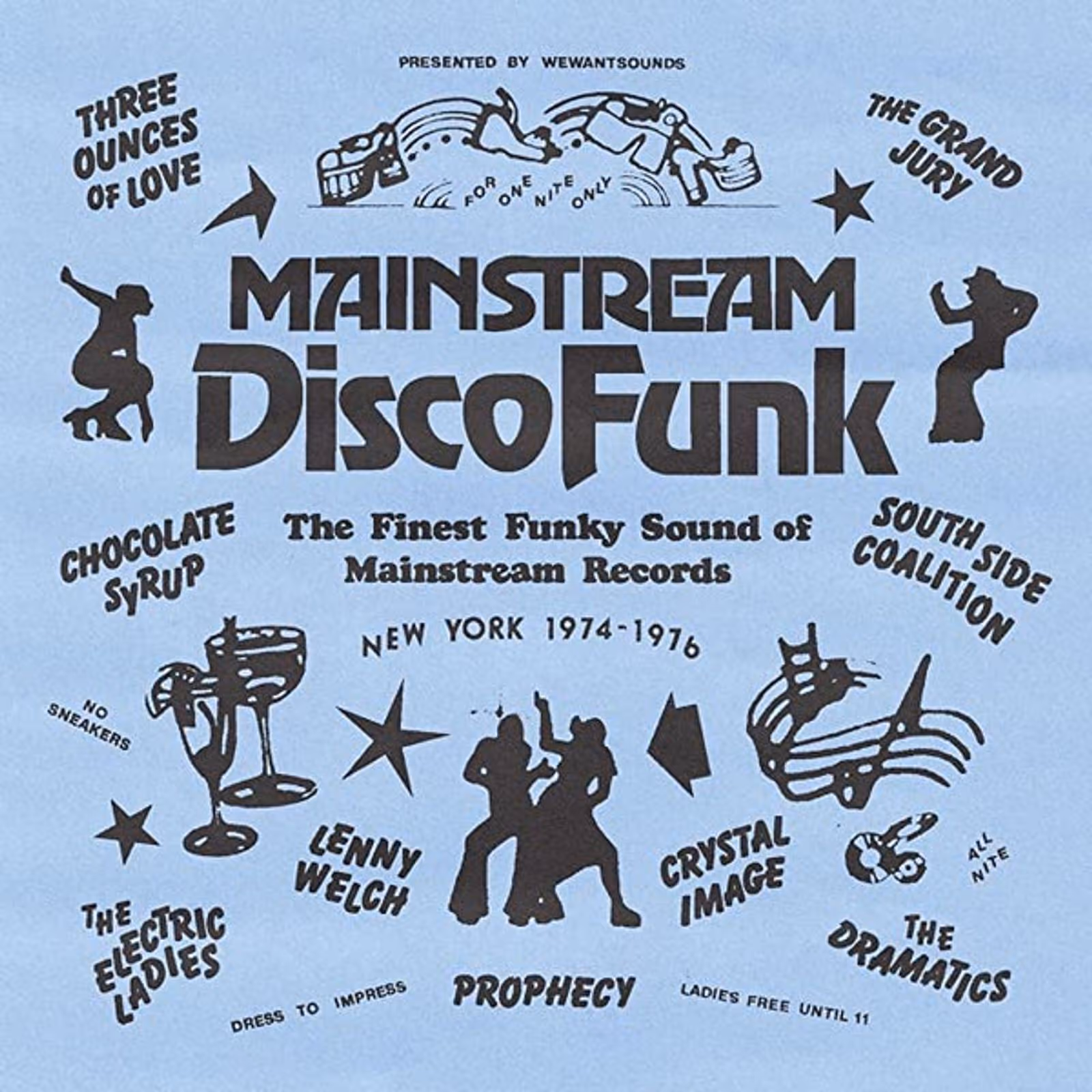 Mainstream Disco Funk (The Finest Funky Sound Of Mainstream Records New York 1974-1976) album cover artwork by Various