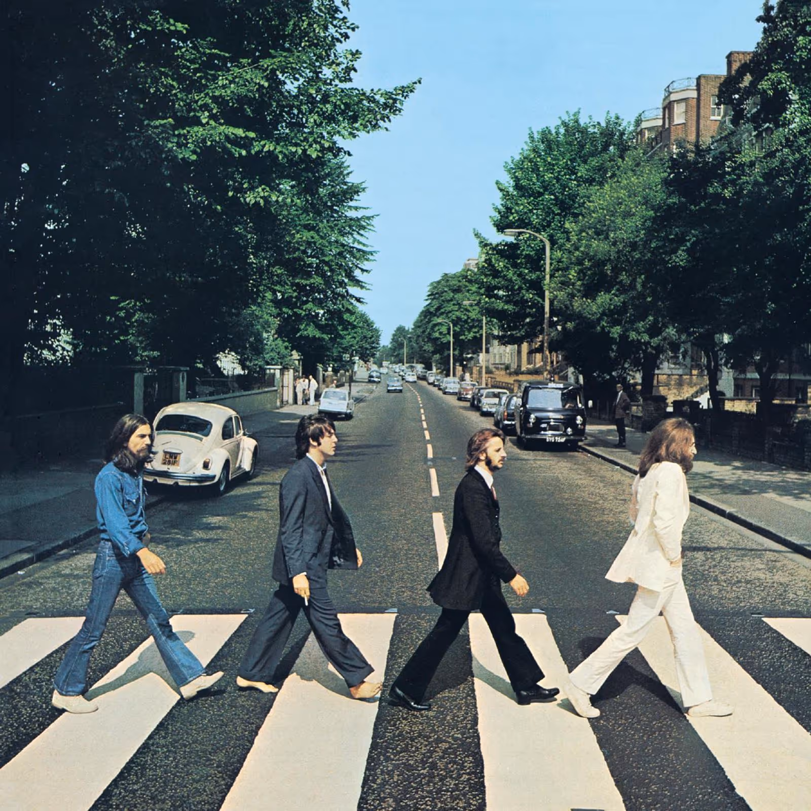 Abbey Road album cover artwork by The Beatles