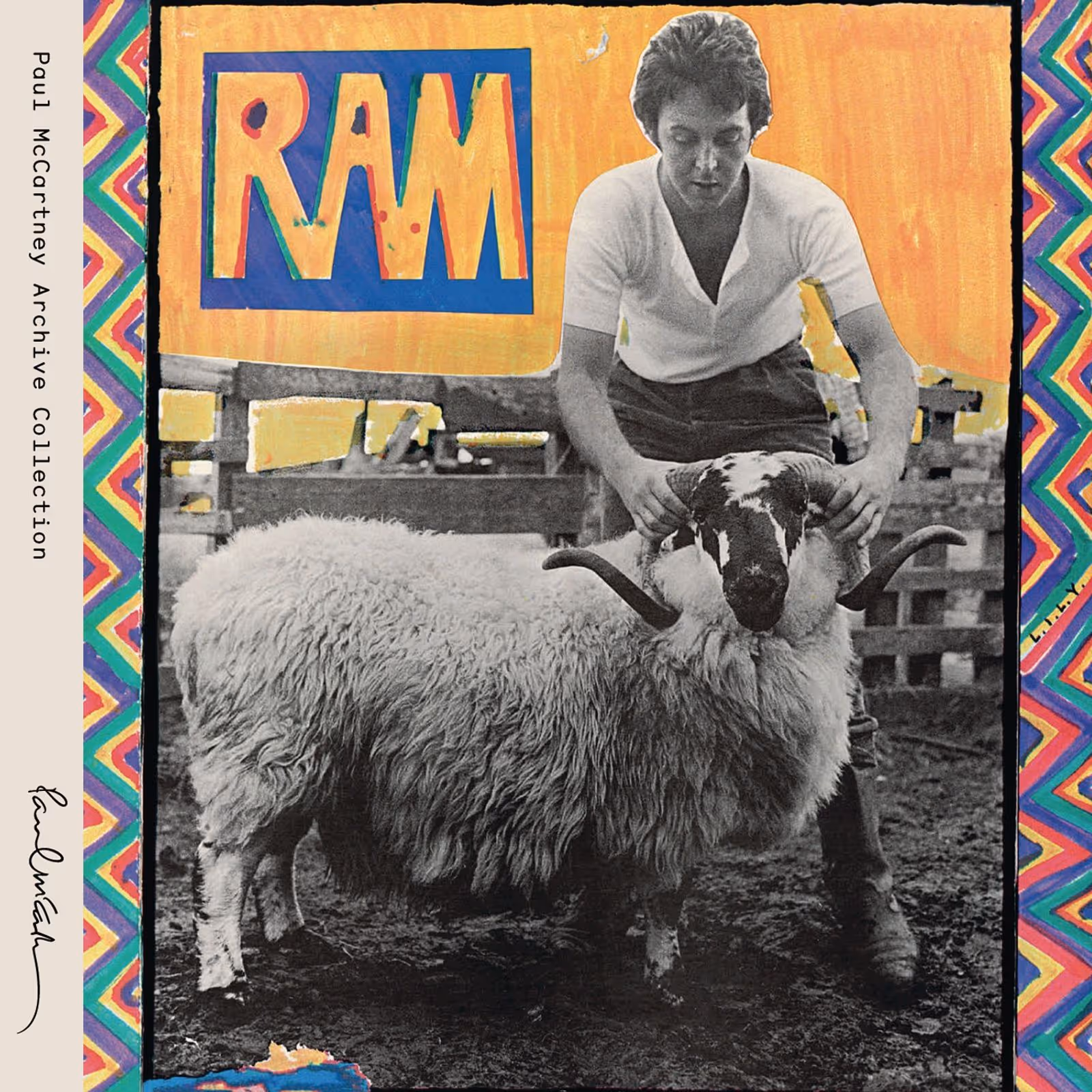 Ram album cover artwork by Paul & Linda McCartney