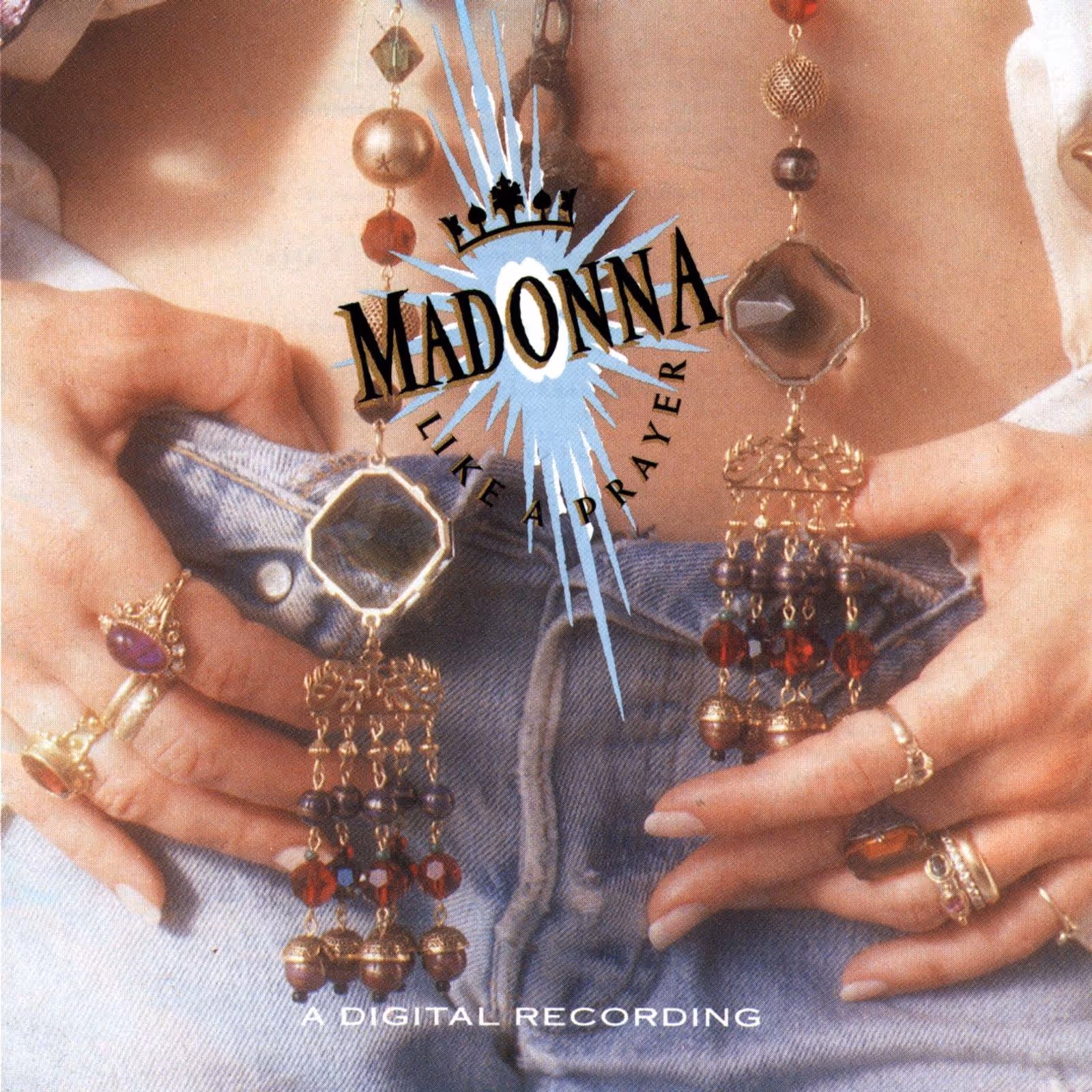 Like A Prayer album cover artwork by Madonna