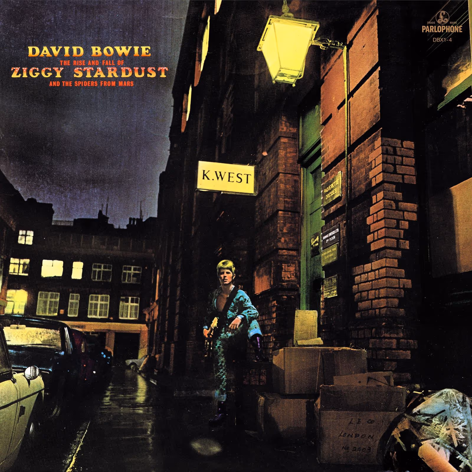 The Rise And Fall Of Ziggy Stardust And The Spiders From Mars album cover artwork by David Bowie