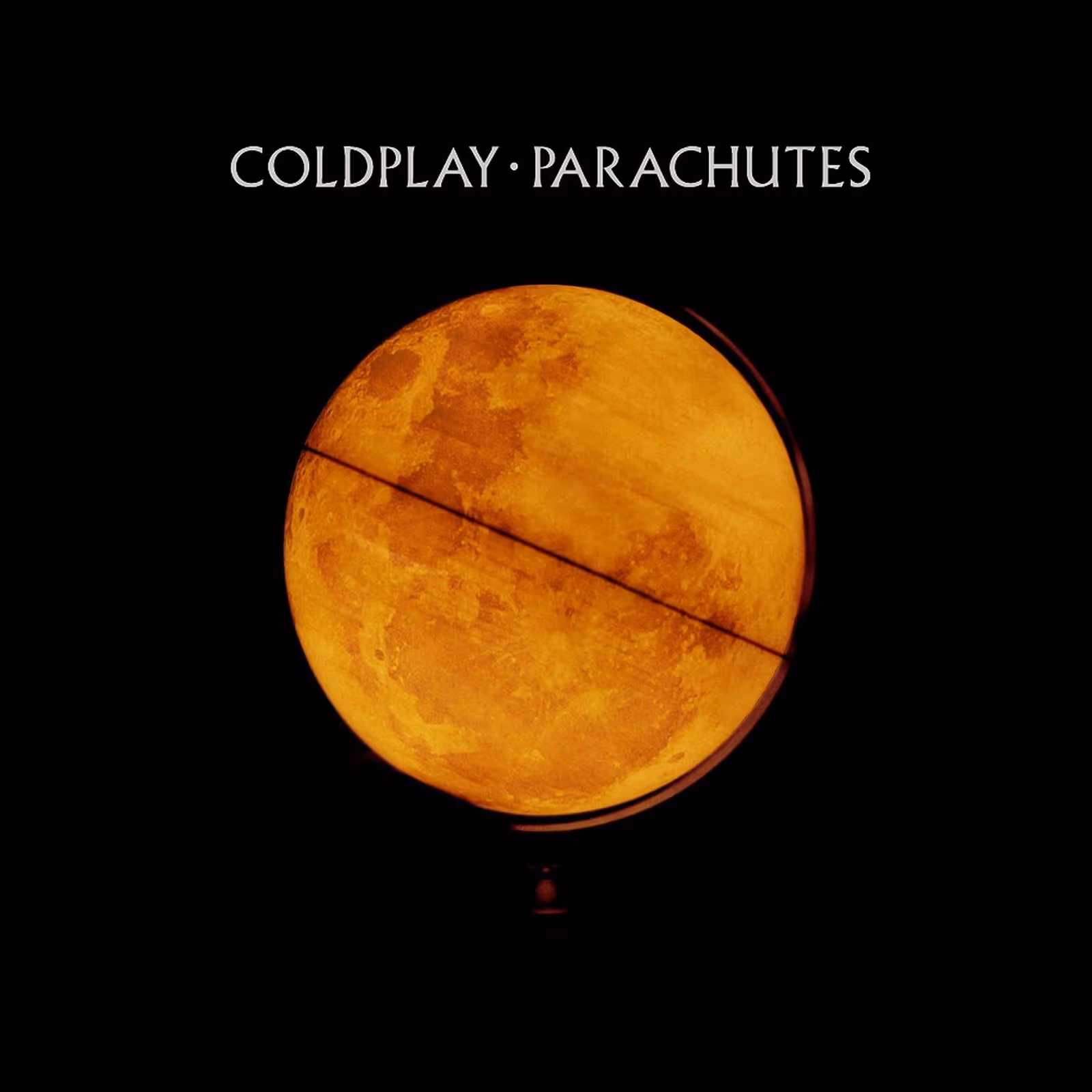 Parachutes album cover artwork by Coldplay