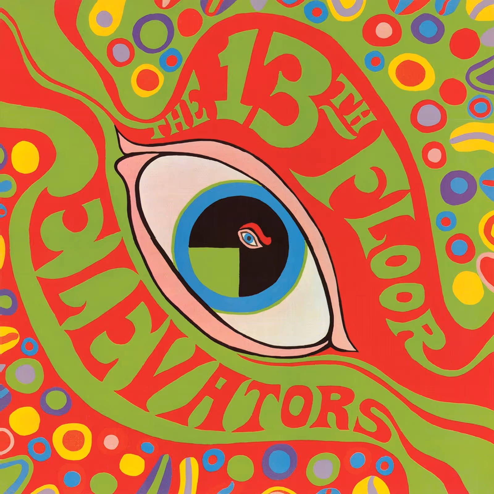 The Psychedelic Sounds Of The 13th Floor Elevators album cover artwork by 13th Floor Elevators