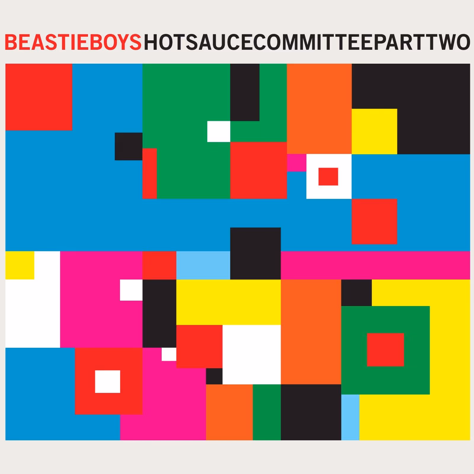 Hotsaucecommitteeparttwo album cover artwork by Beastie Boys
