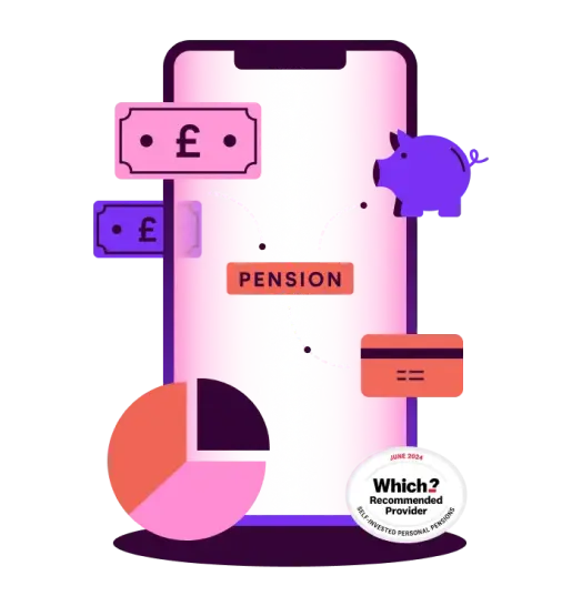 Illustration of a mobile phone