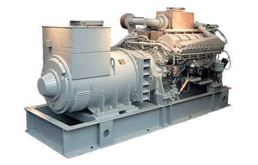 Mitsubishi MAS 850 marine generator set
