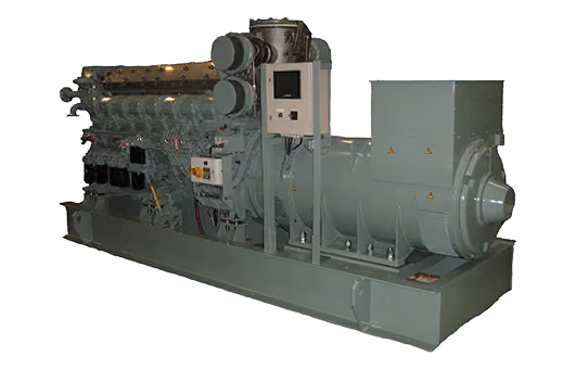 Mitsubishi MAS 1795 marine generator set