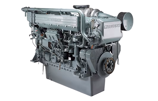 Mitsubishi Marine Engine S6A3-T2MPTK3