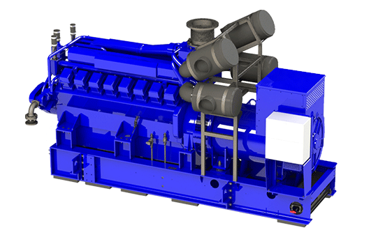 Mitsubishi Generator Set MGS-G-EU 625 without radiator