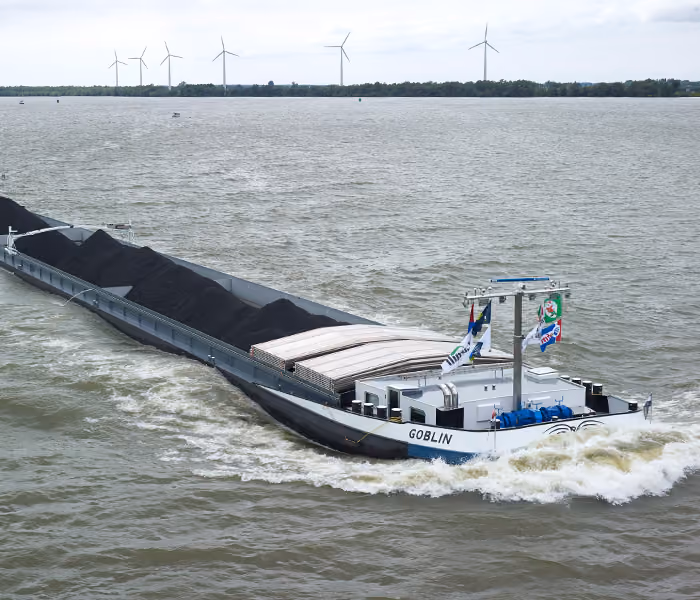 Mitsubishi engines for the Inland shipping market