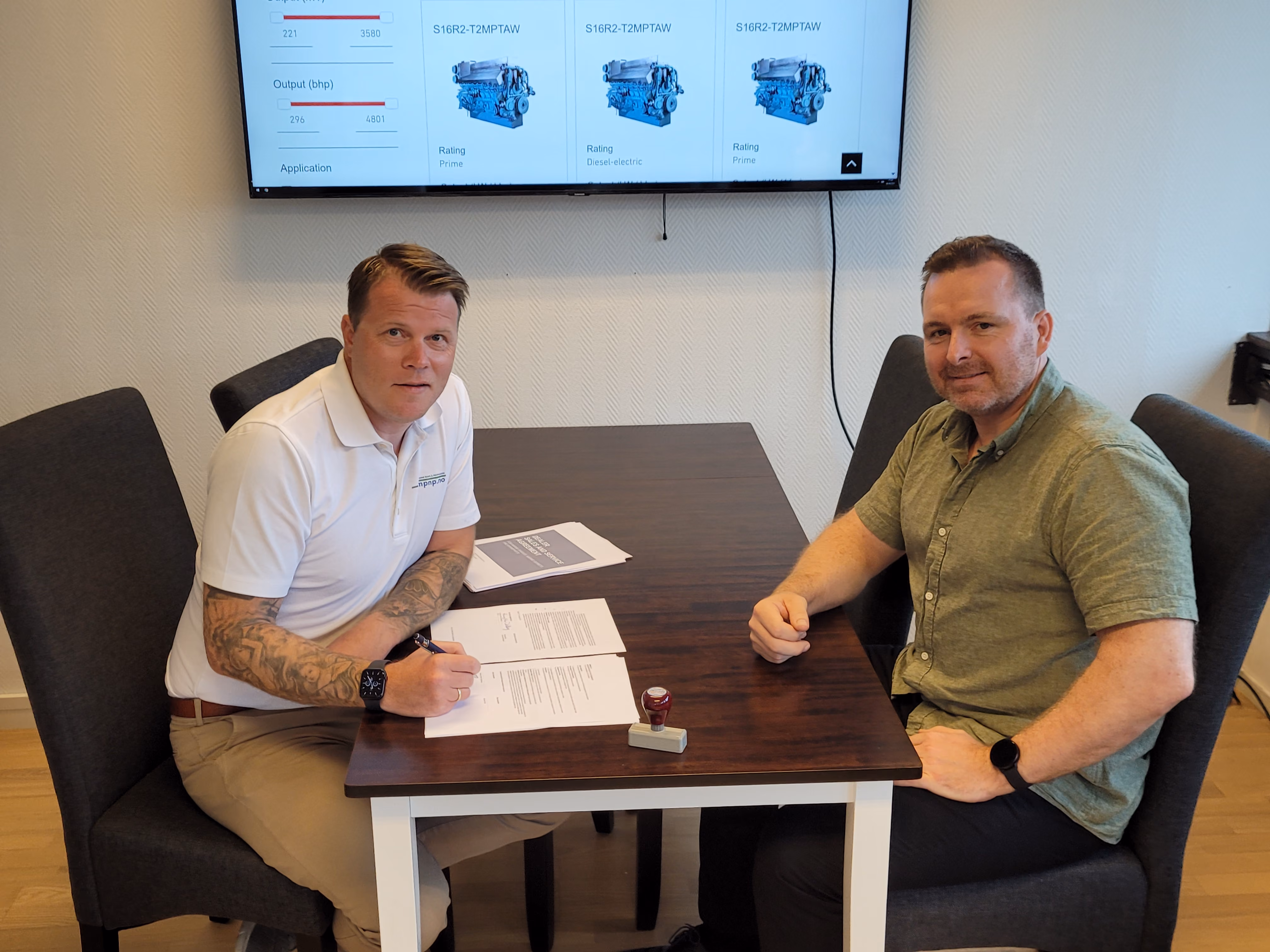 MTEE appoints Marine Parts and Propulsion AS (MP&P) as dealer in Norway