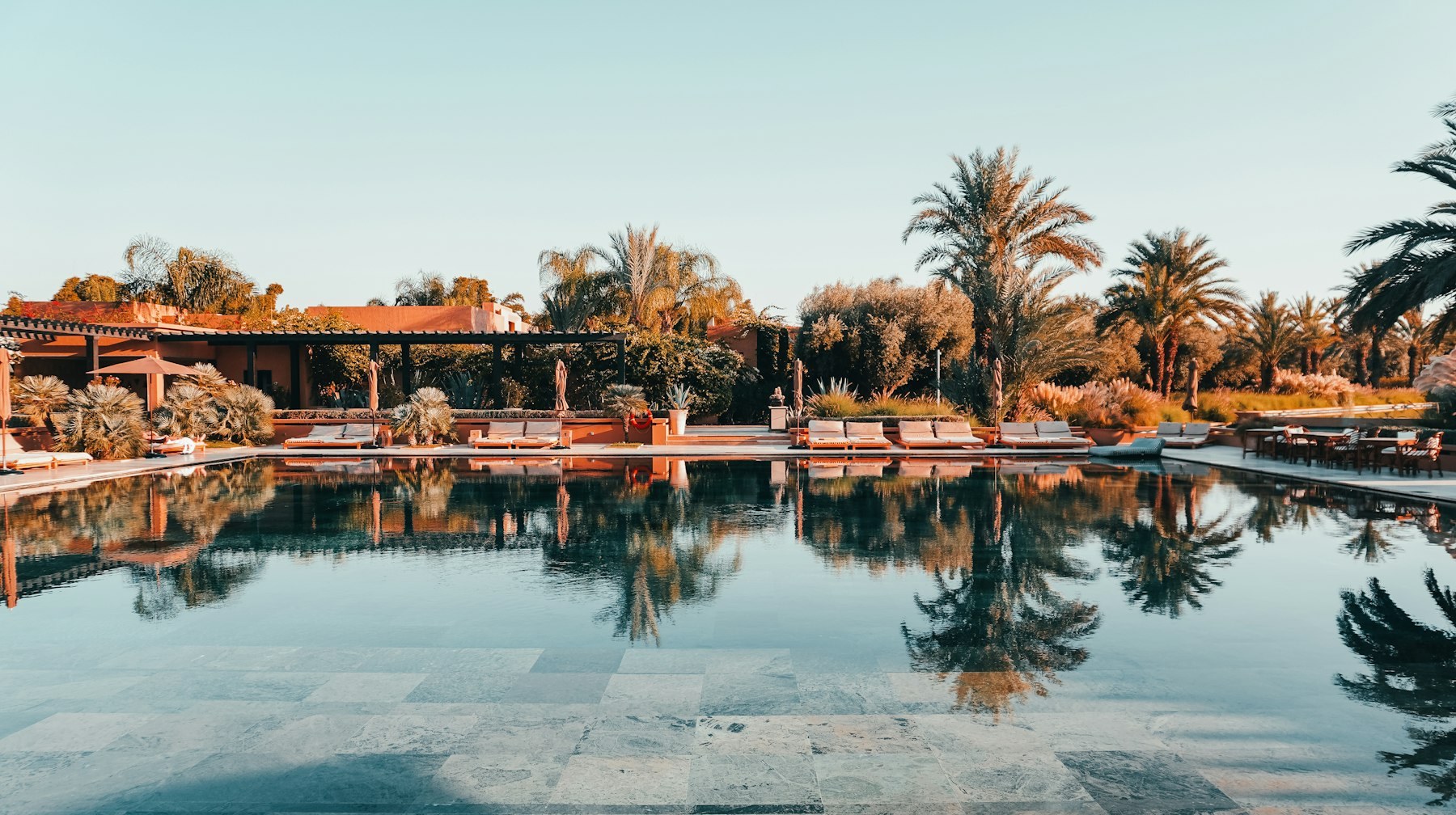 Villa contemporaine avec piscine à Marrakech